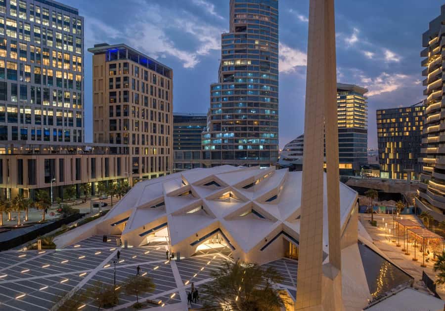 Architectural Wonders of KAFD, An Iconic Destination - Alwadi, KAFD’s open public space