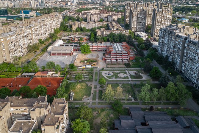 Architecture of New Belgrade - Brutalism Decoded - Genex Tower at Narodnih heroja 45