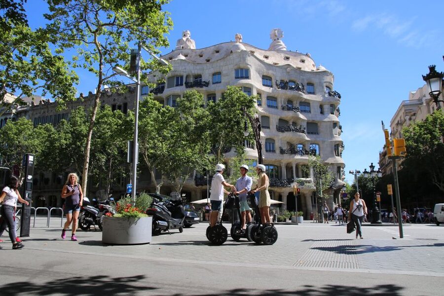 Barcelona: 2.5-Hour Gaudí Segway Tour - The Sagrada Família neighborhood