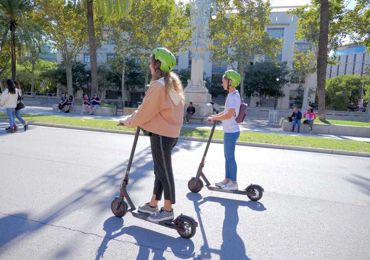Barcelona: Gaudi Highlights Guided Tour by Electric Scooter - Barceloneta and the Mediterranean ride