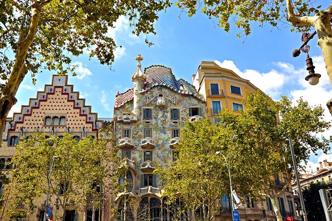 Barcelona Gaudi Houses Tour: Casa Vicens, Pedrera & Casa Batlló - La Pedrera: patios, apartment, attic, and rooftop