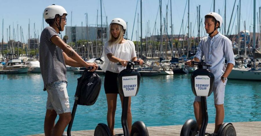 Barcelona: Private Gaudi Guided Segway Tour - Riding through Ciutadella Park