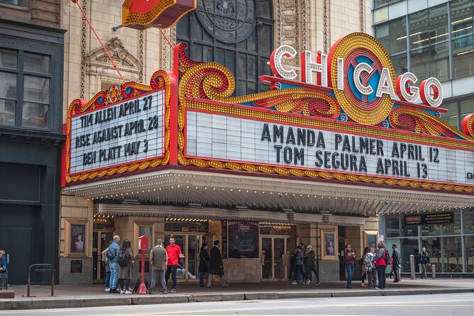 Best of Chicago: Architecture & Highlights City Private Tour - Meeting beneath the Chicago Theatre marquee