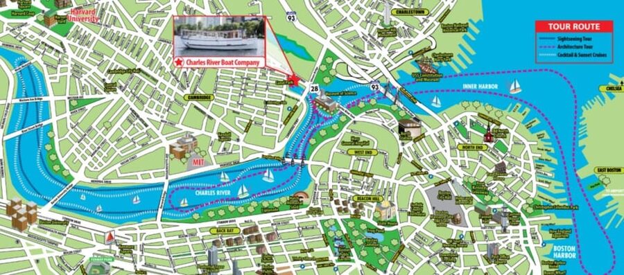 Boston: Harbor and Charles River Architecture Boat Tour - Passing through the Charles River Locks