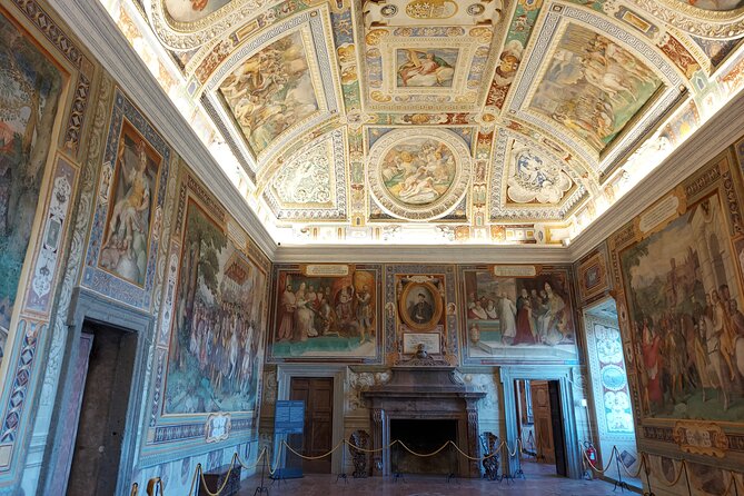 Caprarola: Villa Farnese, masterpiece of Renaissance architecture - The map room shows the world as Renaissance Rome understood it