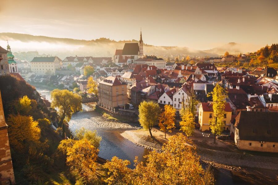 Český Krumlov: Half-Day Medieval Architecture Walking Tour - The Jesuits Seminary garden and the postcard view