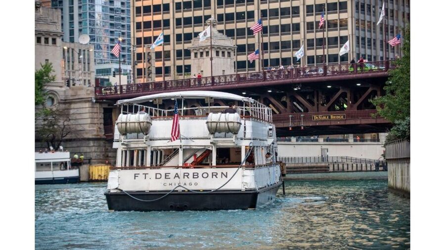 Chicago: Architecture Boat Tour with Drinks - What you see on the 90-minute route