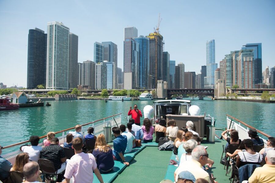 Chicago: Architecture Center Cruise on Chicago's First Lady - All three branches, not just the postcard view
