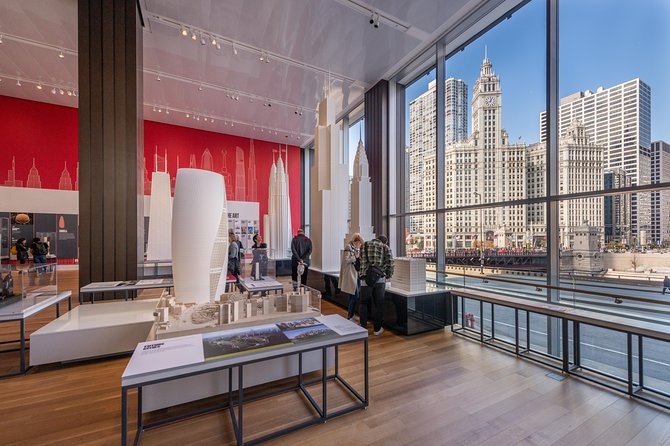 Chicago Architecture Center Exhibits Admission - Getting there and managing your belongings