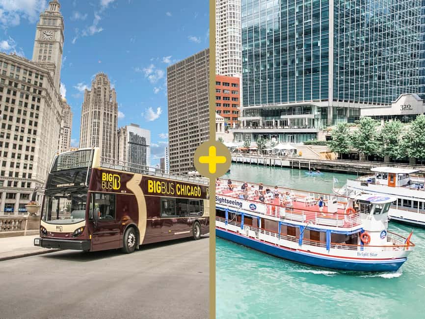 Chicago: Architecture River Tour and Hop-on Hop-off Bus Tour - Why this pairing works in Chicago