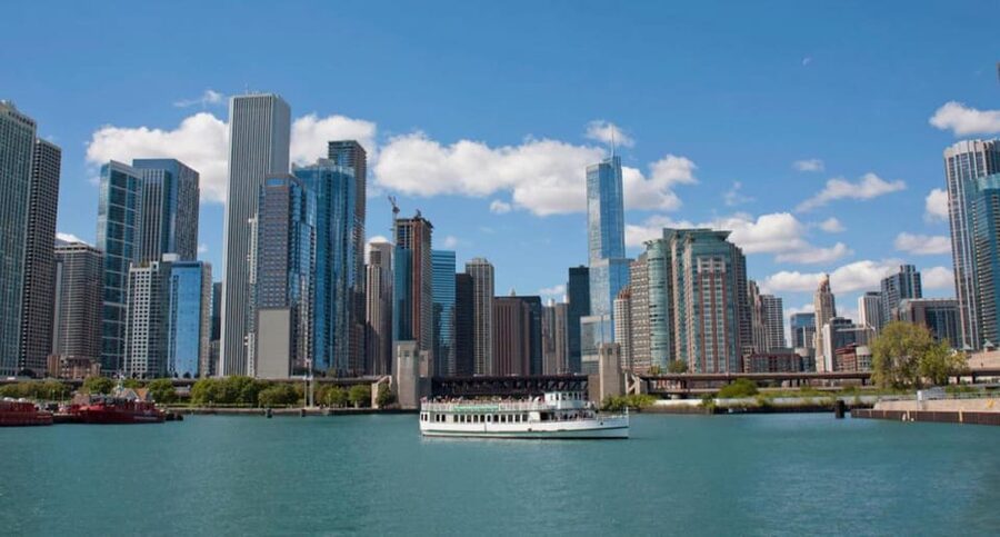 Chicago: First Lady River Cruise & Architecture Center Combo - Open-Air Views, Covered Seats, and Weather