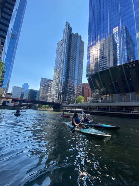 Chicago: History and Architecture Guided Kayak Tour - Chicago from the water, not the sidewalk