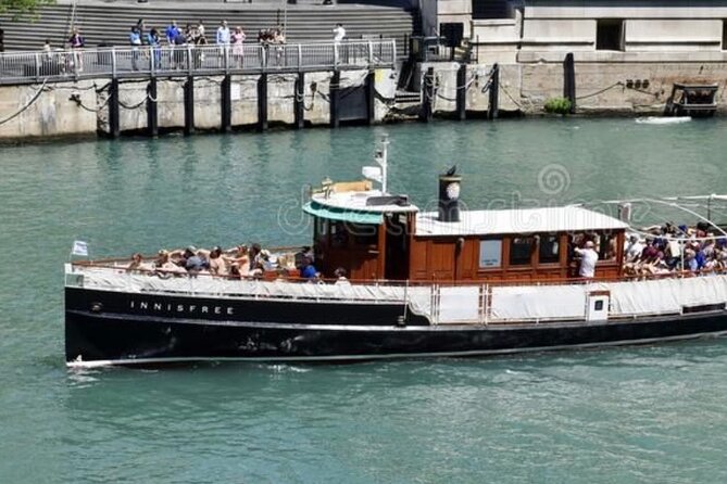 Chicago River Architecture Tour Aboard a Historic Yacht - The Wrigley Building and Chicago’s early skyline