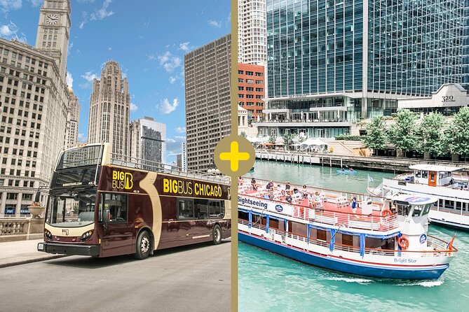 Chicago River Architecture Tour and Big Bus Hop-on Hop-off Tour - Key points to know before booking