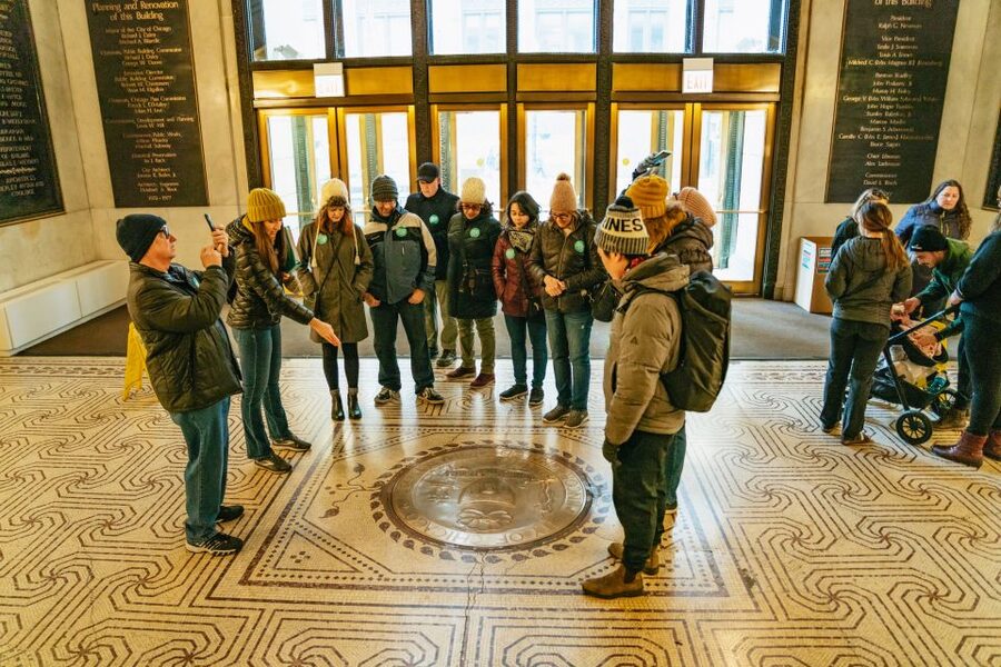Chicago's Original Dazzling Architectural Interiors Tour - The Roaring Twenties in Art Deco form