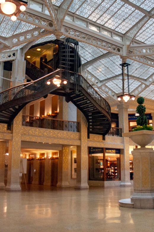 Chicago: Secret Interiors Architecture Walking Tour - Chicago Cultural Center and the pleasure of a grand interior