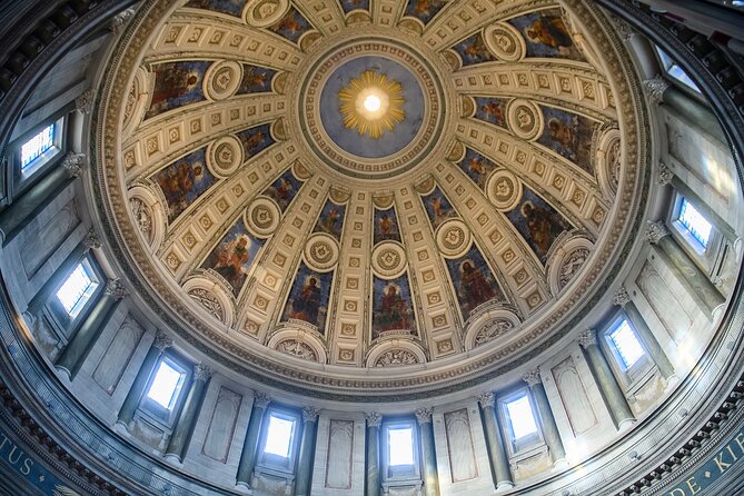 Copenhagen City, Old Town, Nyhavn, Architecture Walking Tour - The Marble Church and Amalienborg Palace