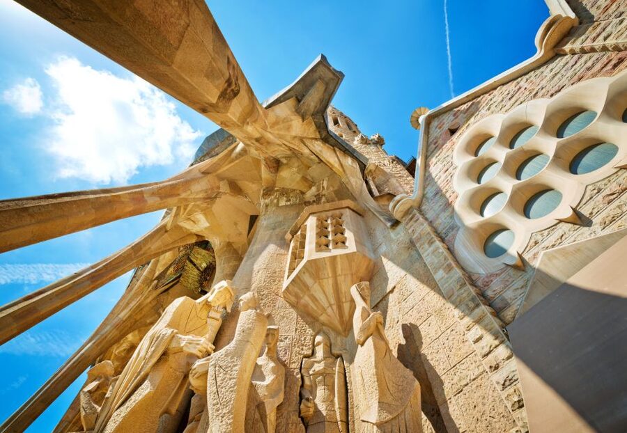 From Costa Brava: Barcelona and Antoni Gaudí's Work Bus Tour - La Sagrada Familia, Gaudí’s unfinished masterpiece