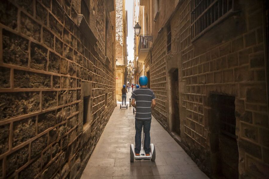 Gaudi's Barcelona 2-Hour Segway Tour with a Live Guide - Why a Segway works well for Barcelona