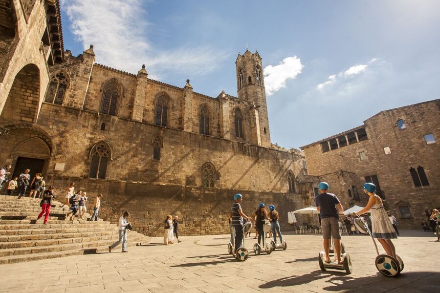Gaudi's Barcelona 2-Hour Segway Tour with a Live Guide - La Ribera, General Prim, and the harbor edge