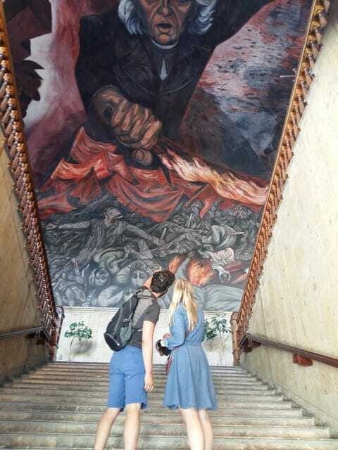 Guadalajara: Culture, Architecture, and Market Walking Tour - Teatro Degollado and the former orphanage