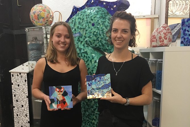 Guided Gaudí Trencadís Mosaic Workshop in Barcelona 2 Hours - What you get for $60.49