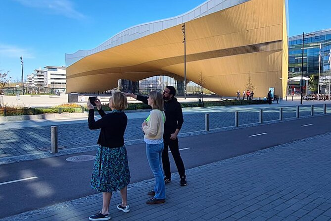 Helsinki architecture tour with a city planner - Academic Bookstore connects design with shopping