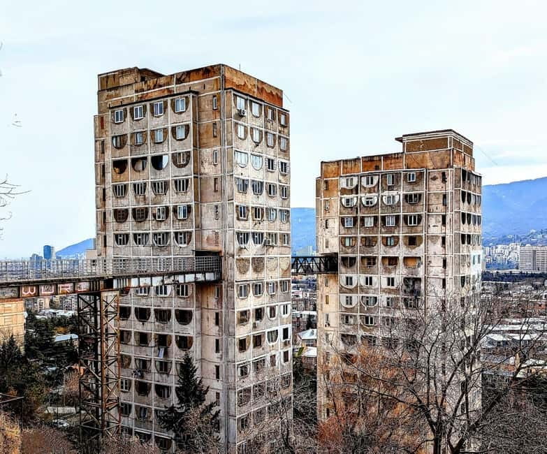 Hidden Tbilisi: A Journey Through Modernism & Brutalism - The Wedding Palace, viewed from the outside