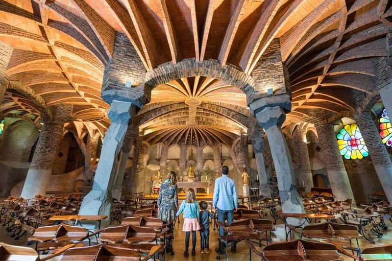 Highlights Guided visit to Gaudi's Crypt and Colonia Güell - Key points to know before booking