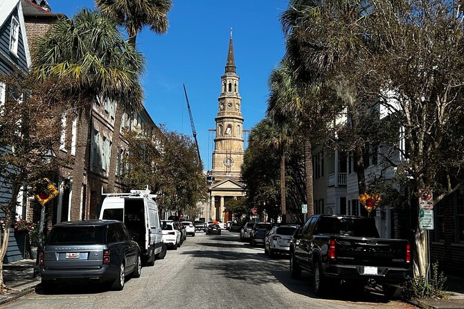 Historic Charleston: The Battery, Rainbow Row, St. Michael Church - The Old Slave Mart area and the harder part of Charleston