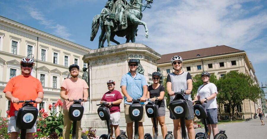 Munich 3-Hour Segway Tour: Nazi Munich & Royal Architecture - Learning the Segway at Karlsplatz