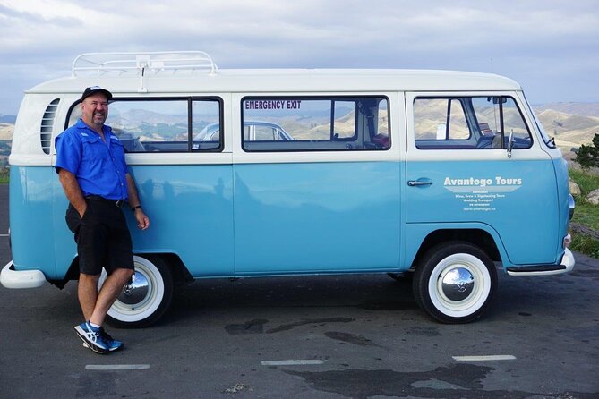 Napier and Hawkes Bay Scenic and Art Deco Tour by VW Kombi - From Marine Parade to the Tuki Tuki Valley