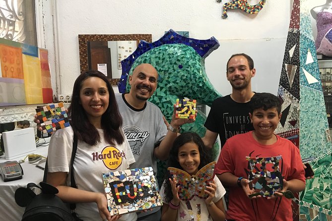Offer: Be Gaudí mosaic class Barcelona for families (max 4 pax) - What Families Like Most About the Experience