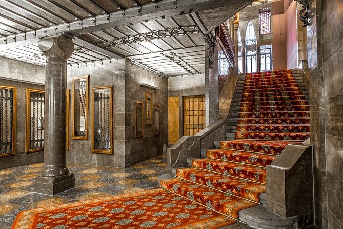 Palau Guell by Gaudi with Audio Guide in Barcelona - Entering the mansion through its elaborate facade