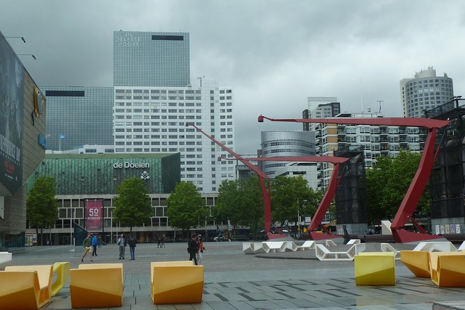Rotterdam Architecture Highlights Walking Tour - Markthal, food, color, and daily city life