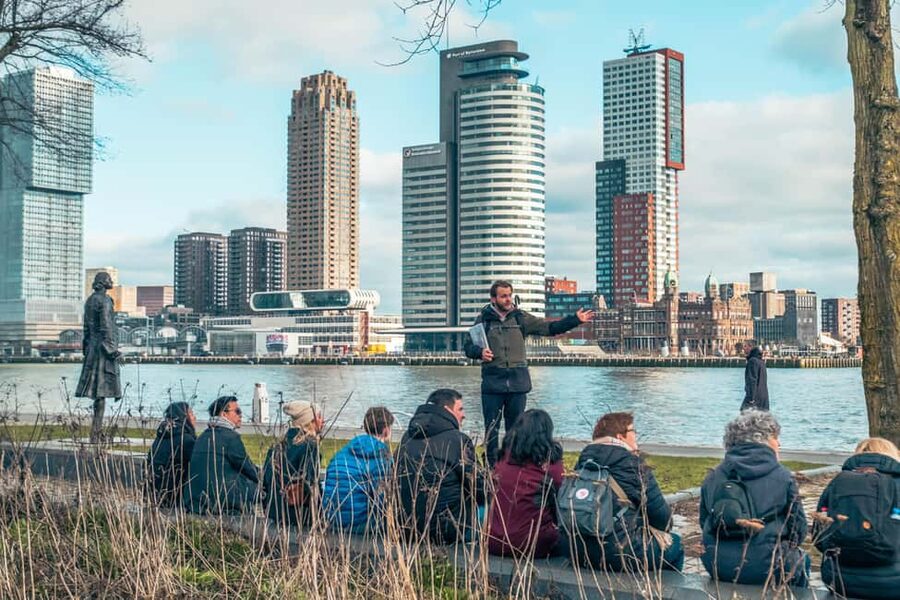 Rotterdam: Highlights, Gems, Architecture & History Walk - Markthal, the practical finish