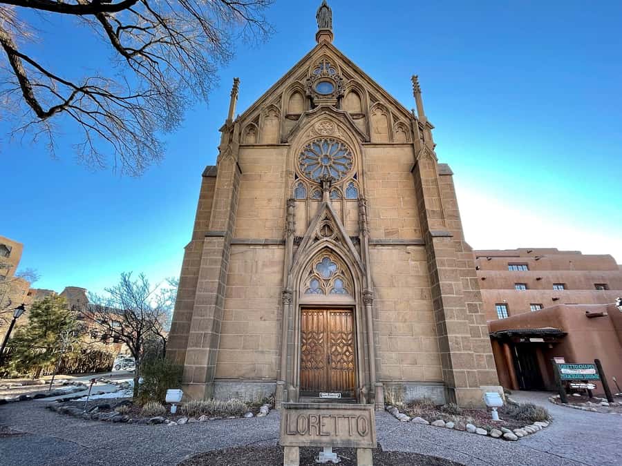 Santa Fe: Architectural Walking Tour & Wine Tasting - Following the Acequia Beside the Walkway