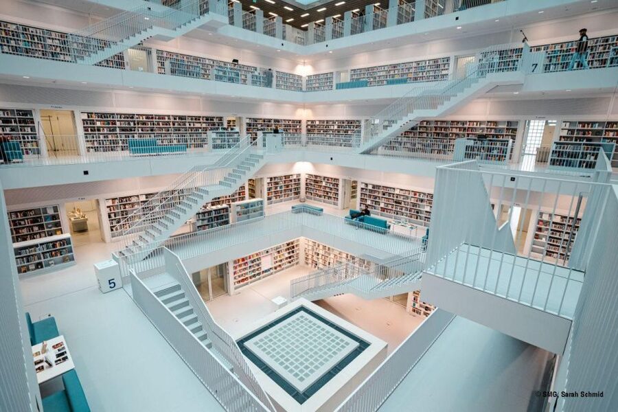 Stuttgart city library - an architectural tour - What the 75-minute tour focuses on